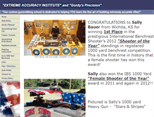 Tablet Screenshot of gordysprecision.com